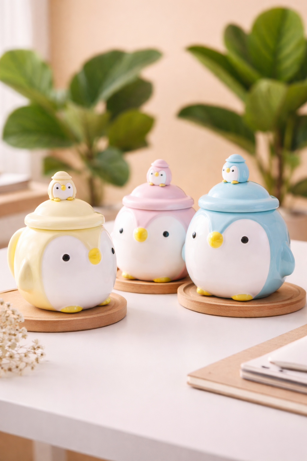 Pastel Penguin Mug